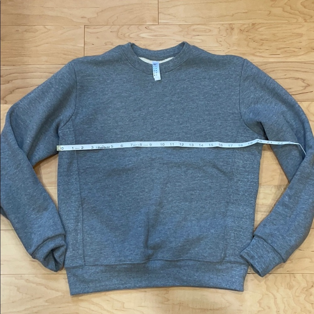 Men’s American Apparel Crew Neck Sweatshirt -Small